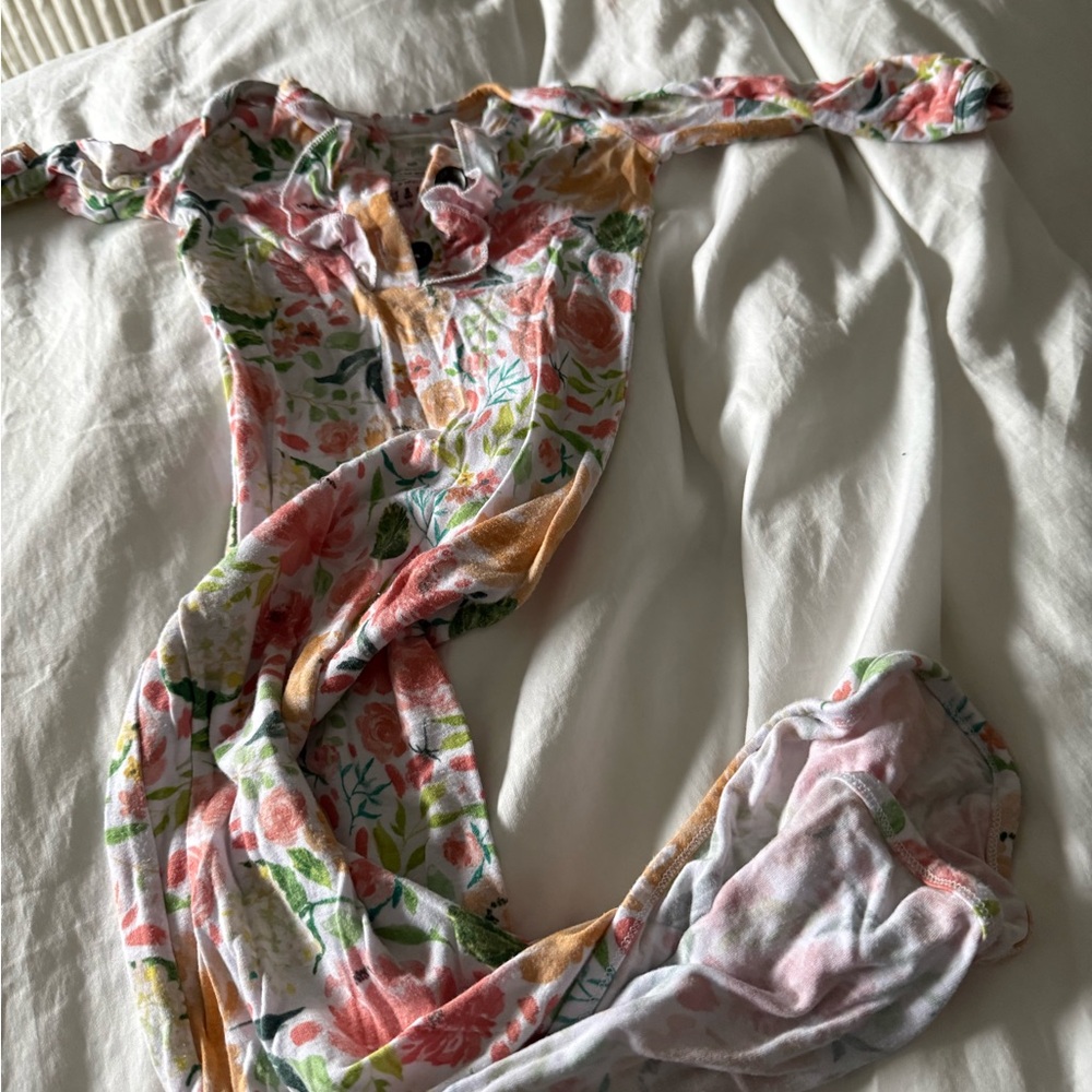 Floral Kids One Piece